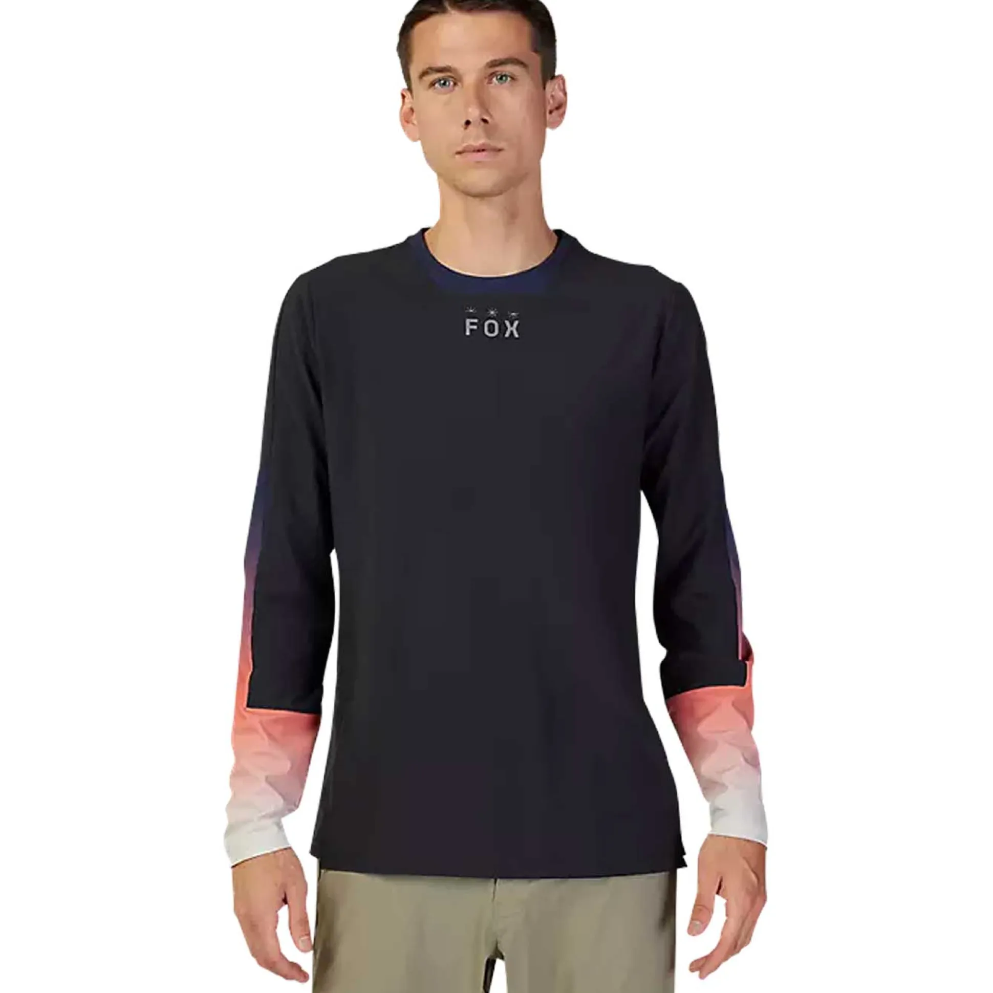 Maglia maniche lunghe Fox Ranger Defend Lunar Thermal - Nero