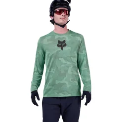 Maglia maniche lunghe Fox Ranger TruDri - Verde