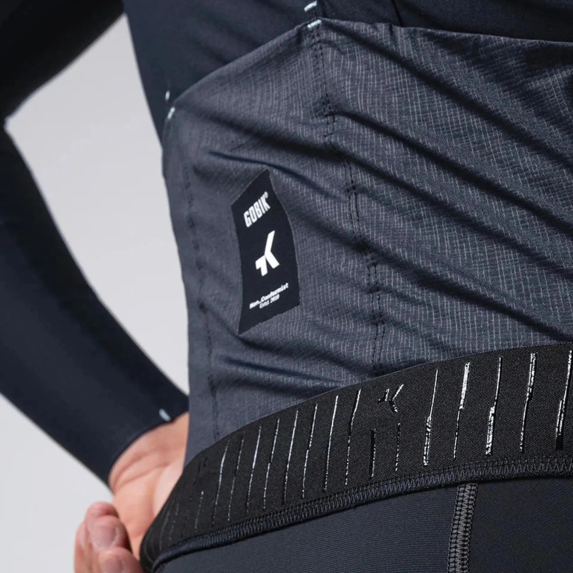 Maglia maniche lunghe Gobik Avalon Ink - Nero