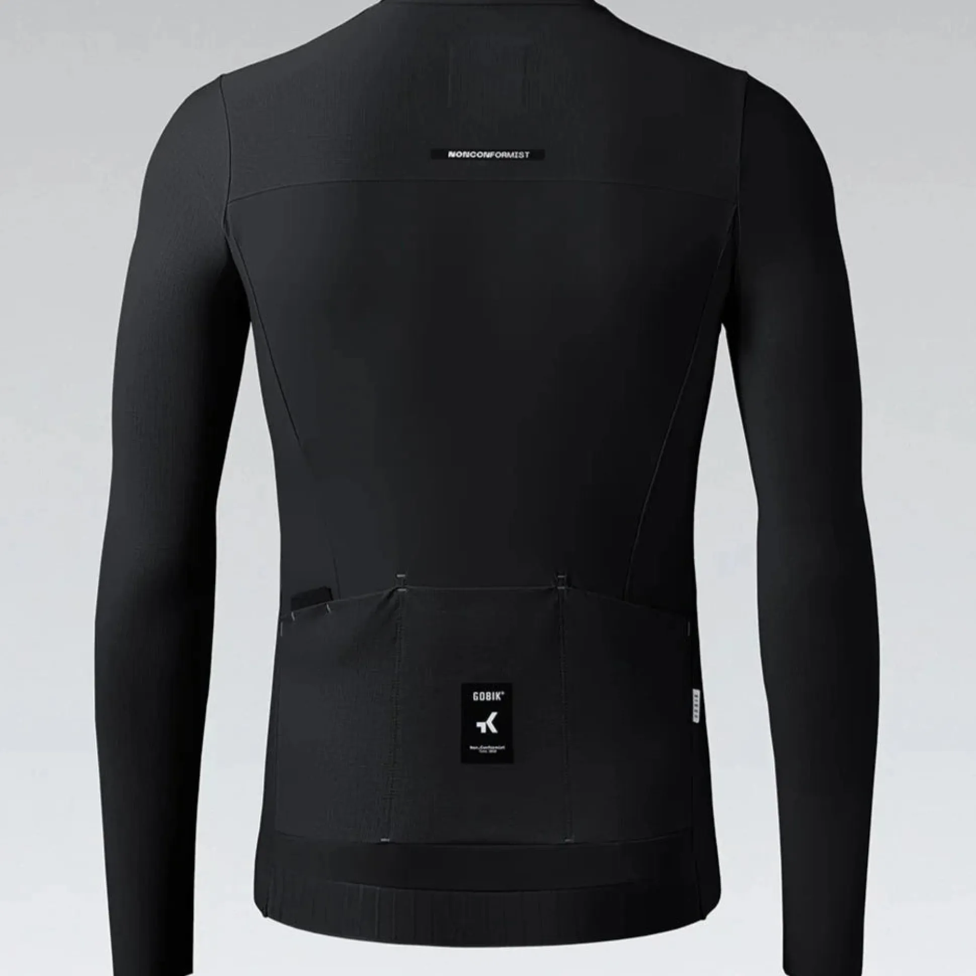 Maglia maniche lunghe Gobik Avalon Ink - Nero