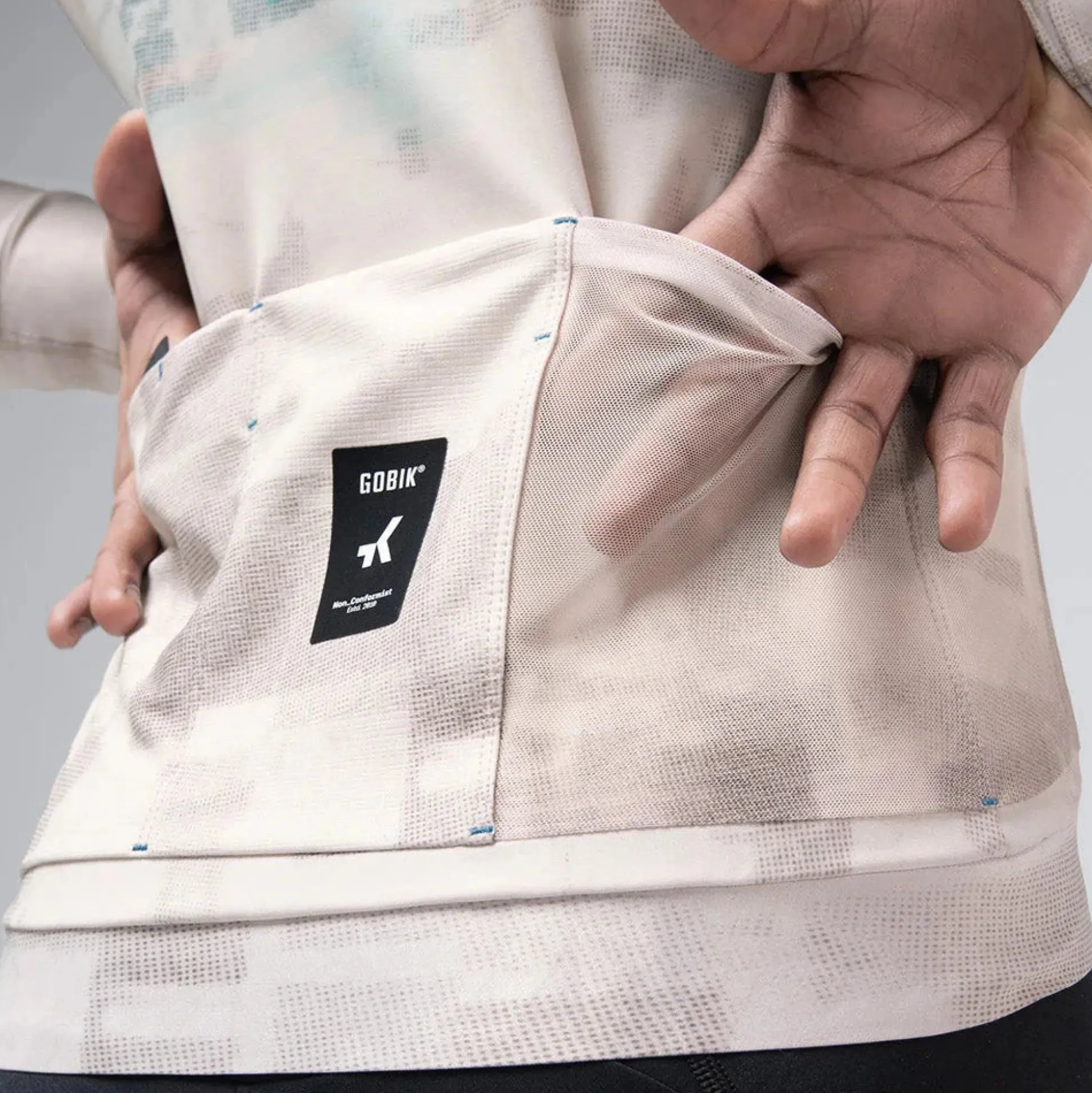 Maglia maniche lunghe Gobik Hyder Hazelnut - Marrone
