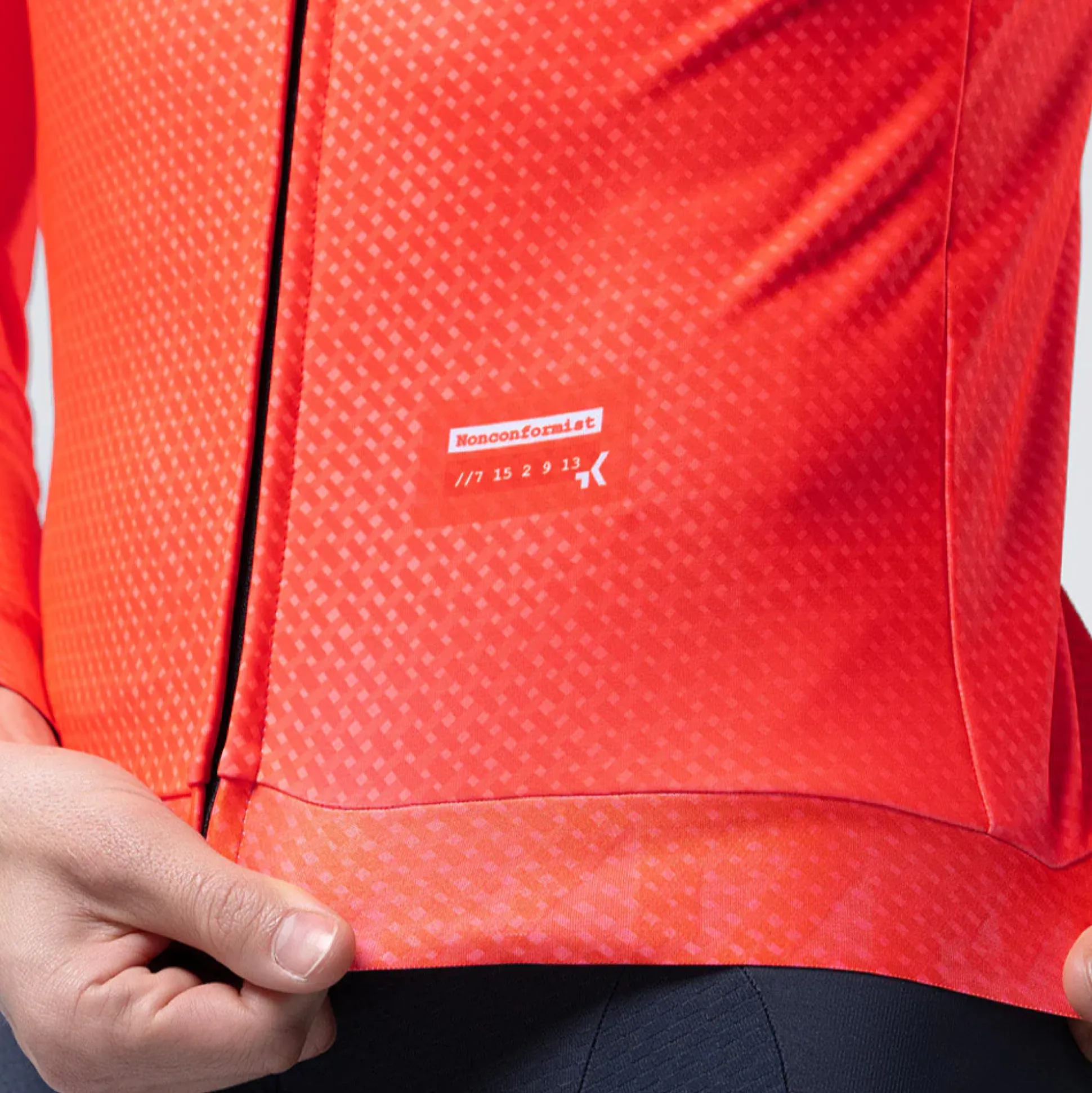 Maglia maniche lunghe Gobik Hyder Vermilion - Rosso