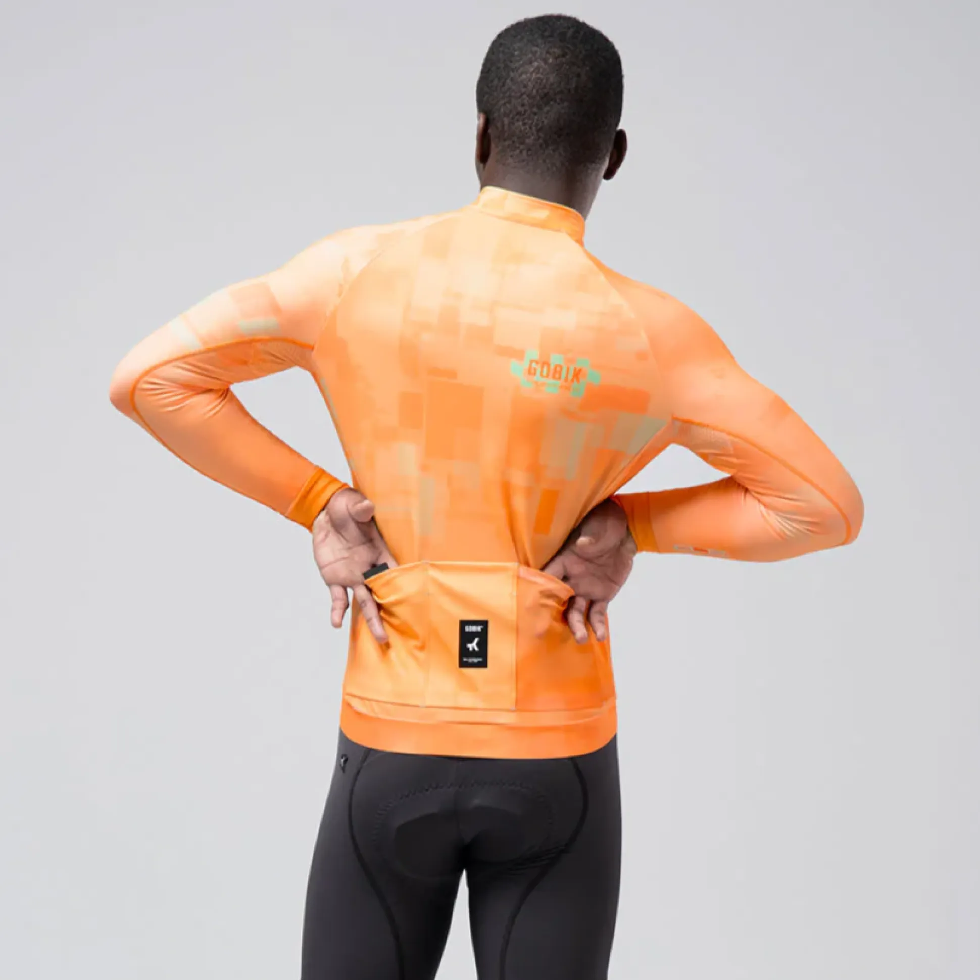 Maglia maniche lunghe Gobik Hyder Pelican - Arancio
