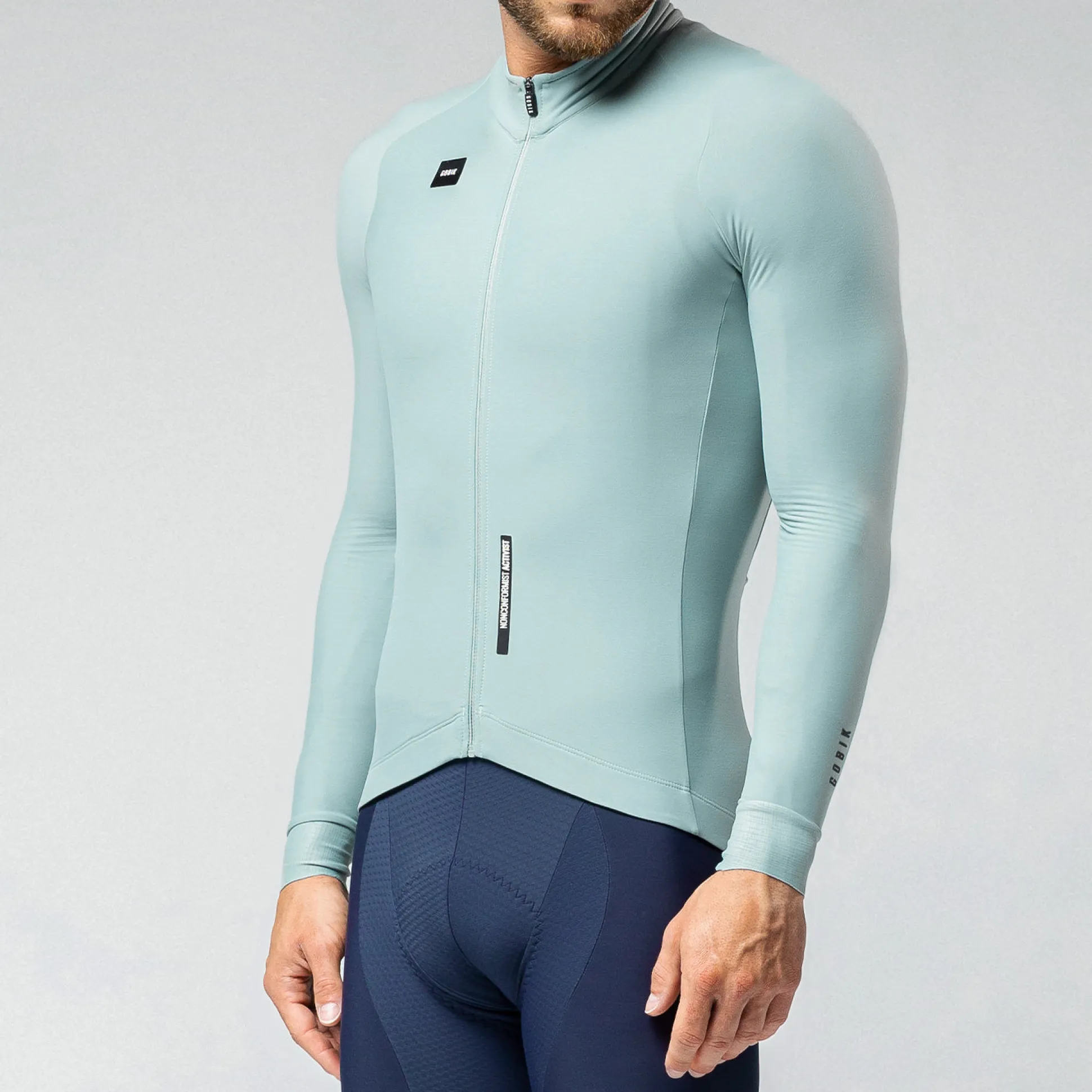 Maglia maniche lunghe Gobik Pacer Solid Hakone Equinoccio - Azzurro
