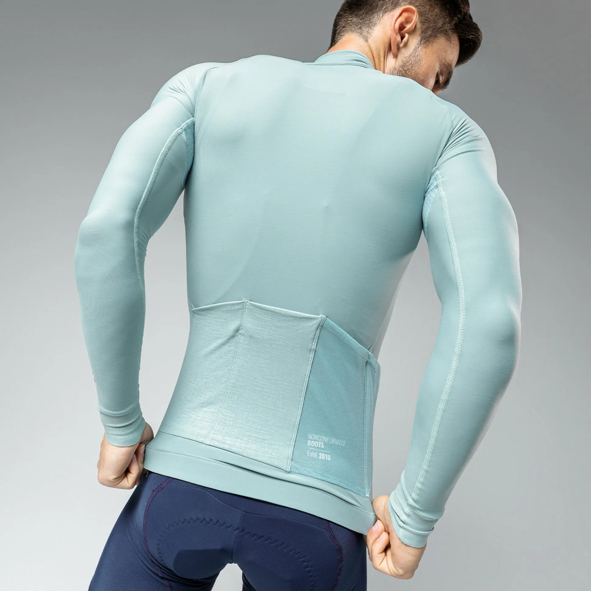 Maglia maniche lunghe Gobik Pacer Solid Hakone Equinoccio - Azzurro