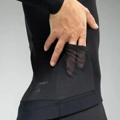 Maglia maniche lunghe Gobik Pacer Solid Jasper - Nero