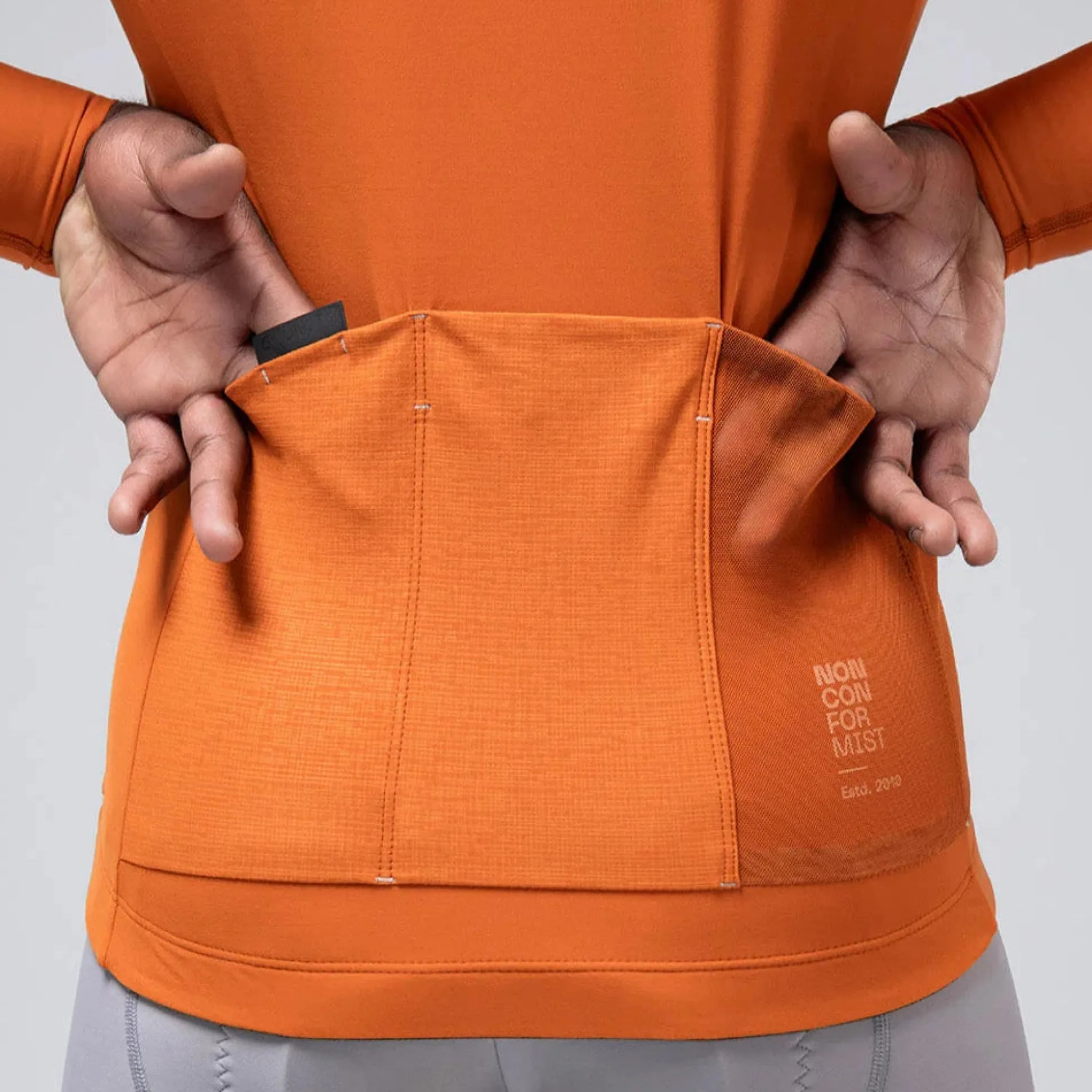 Maglia maniche lunghe Gobik Pacer Solid 2.0 Thai - Arancio