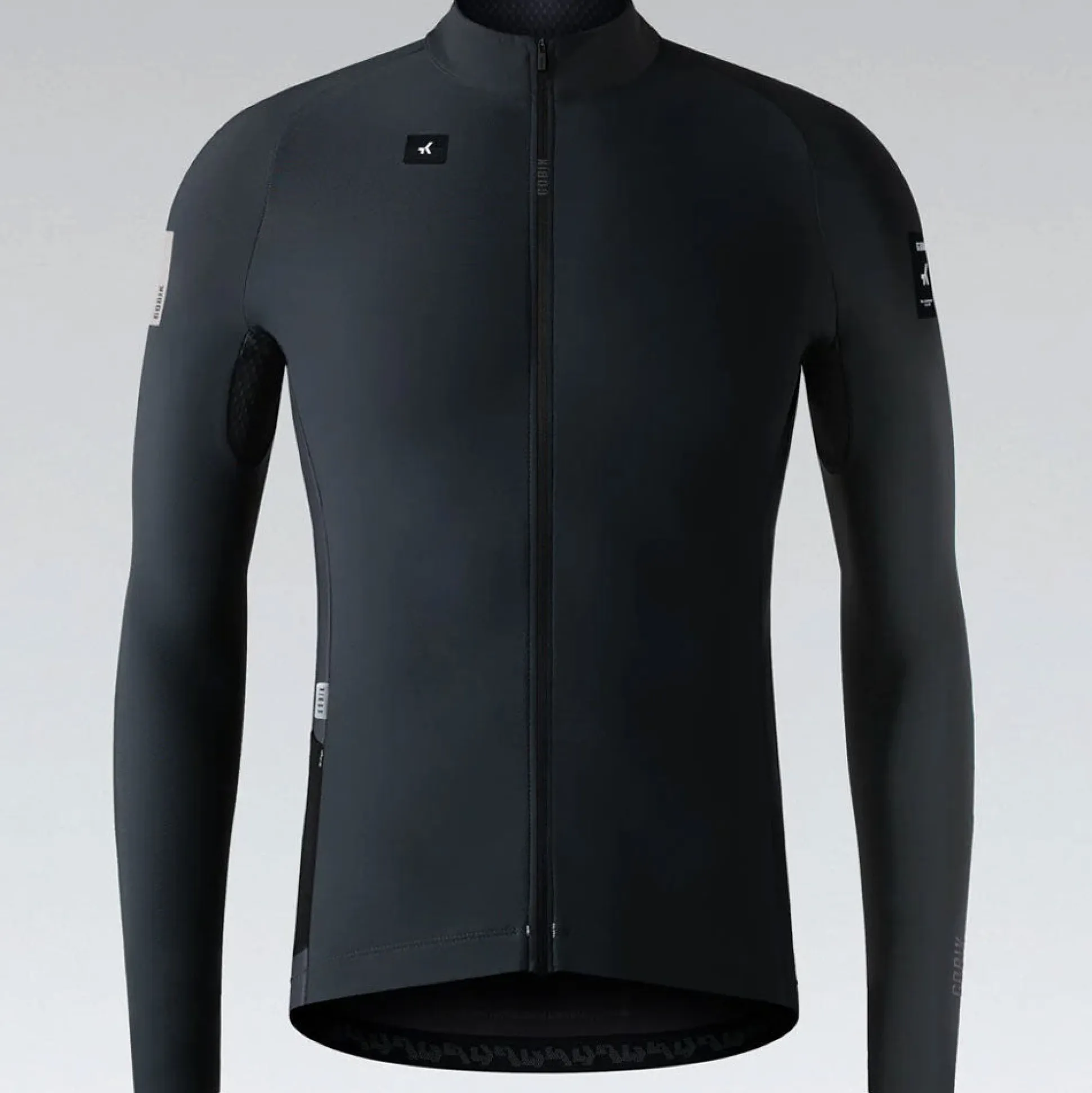 Maglia maniche lunghe Gobik Pacer Solid 2.0 Jasper - Nero