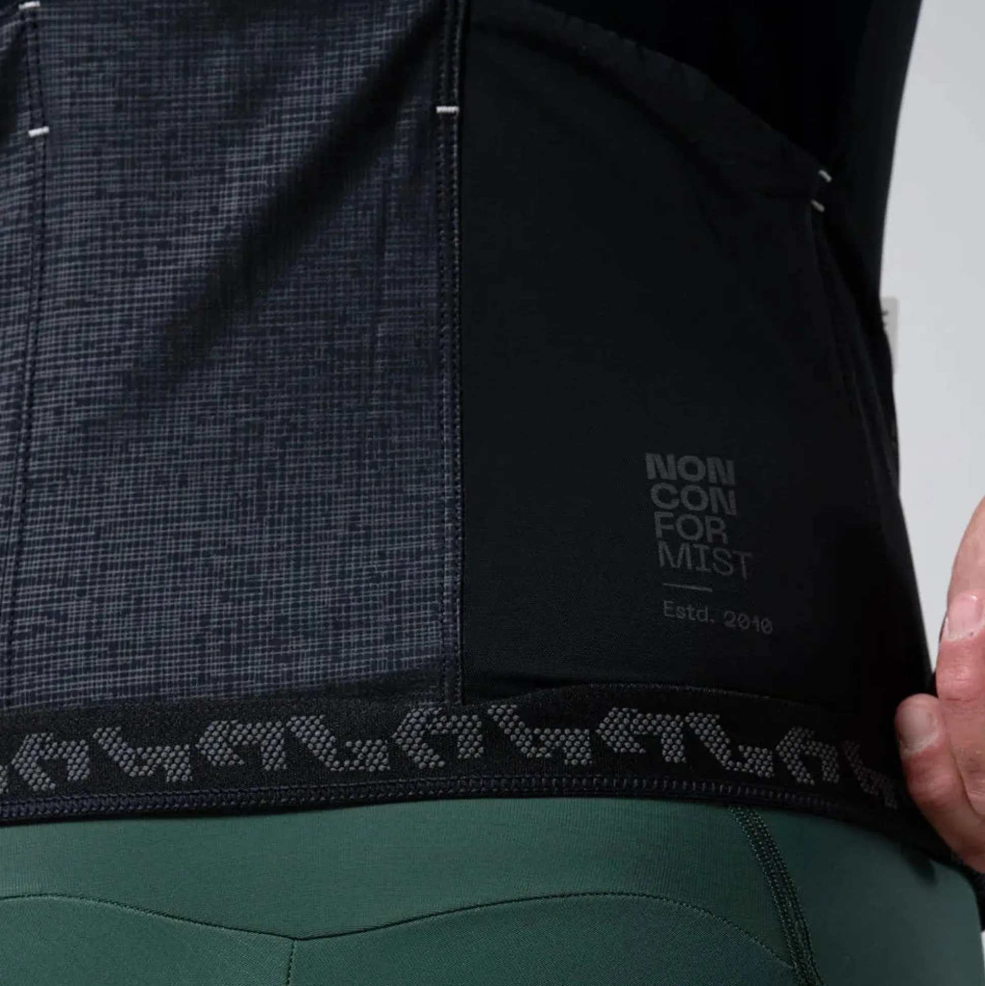 Maglia maniche lunghe Gobik Pacer Solid 2.0 Jasper - Nero