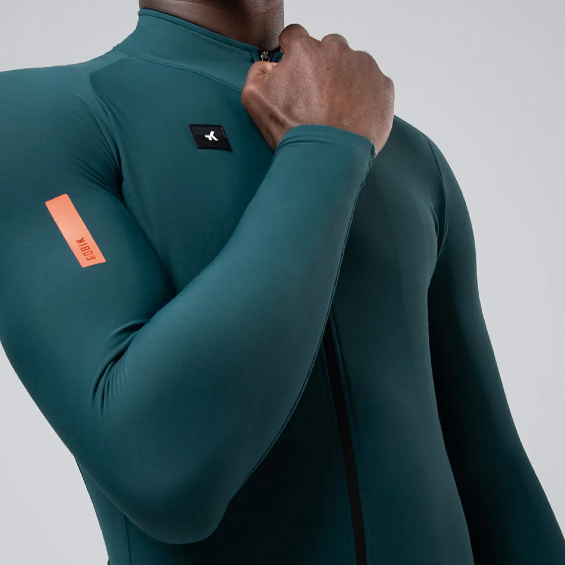 Maglia maniche lunghe Gobik Pacer Solid 2.0 Sunken - Verde