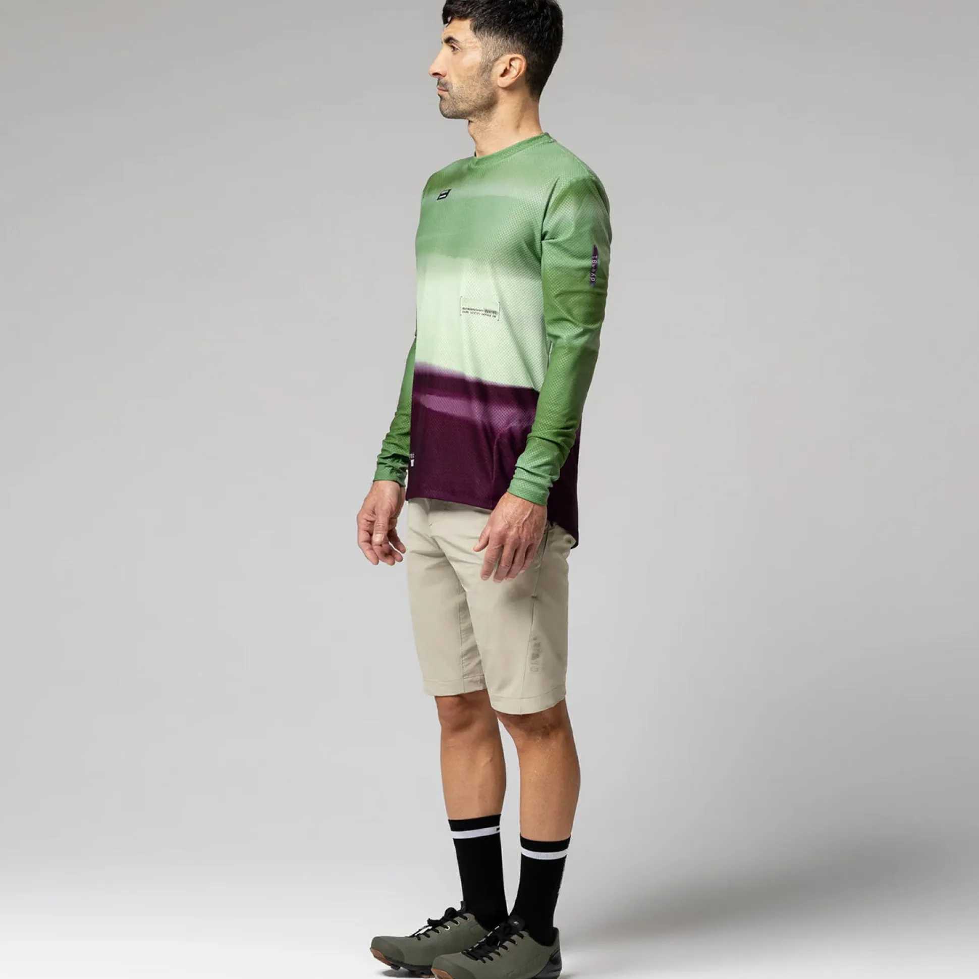Maglia maniche lunghe Gobik Terrain Jupiter - Verde