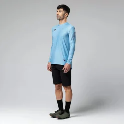 Maglia maniche lunghe Gobik Terrain Mist - Azzurro
