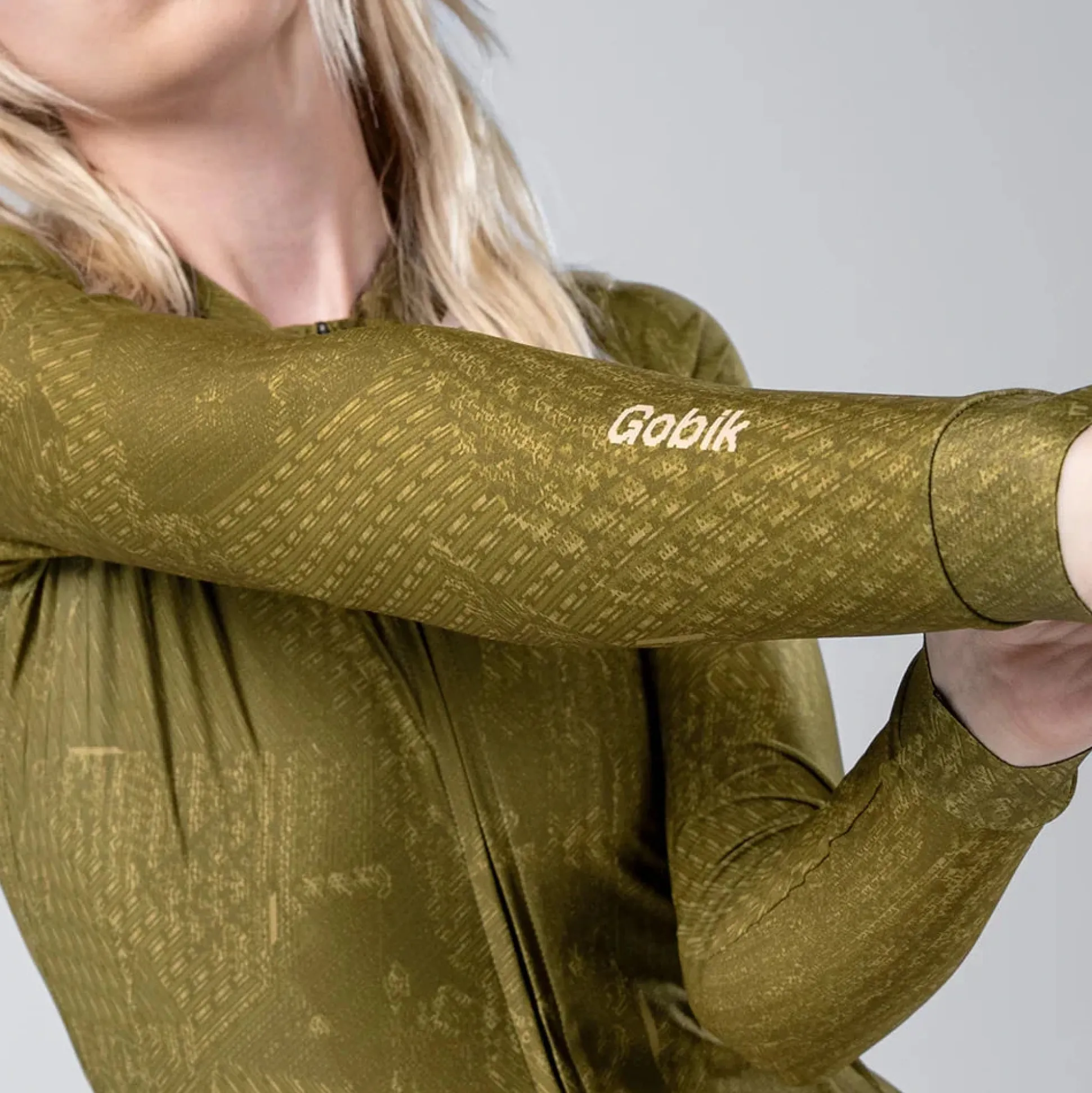 Maglia maniche lunghe Gobik Vanquish Data - Verde