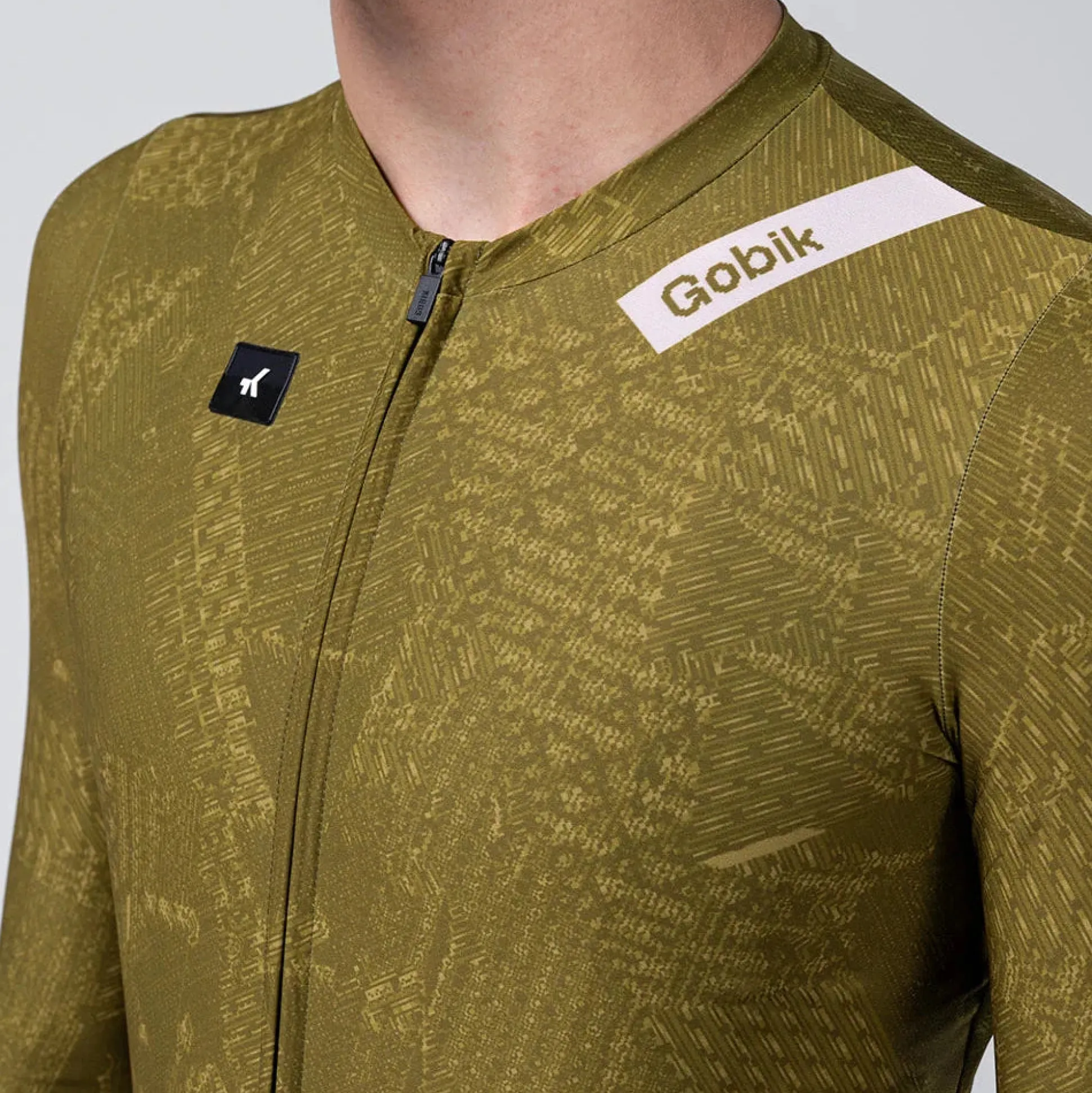 Maglia maniche lunghe Gobik Vanquish Data - Verde