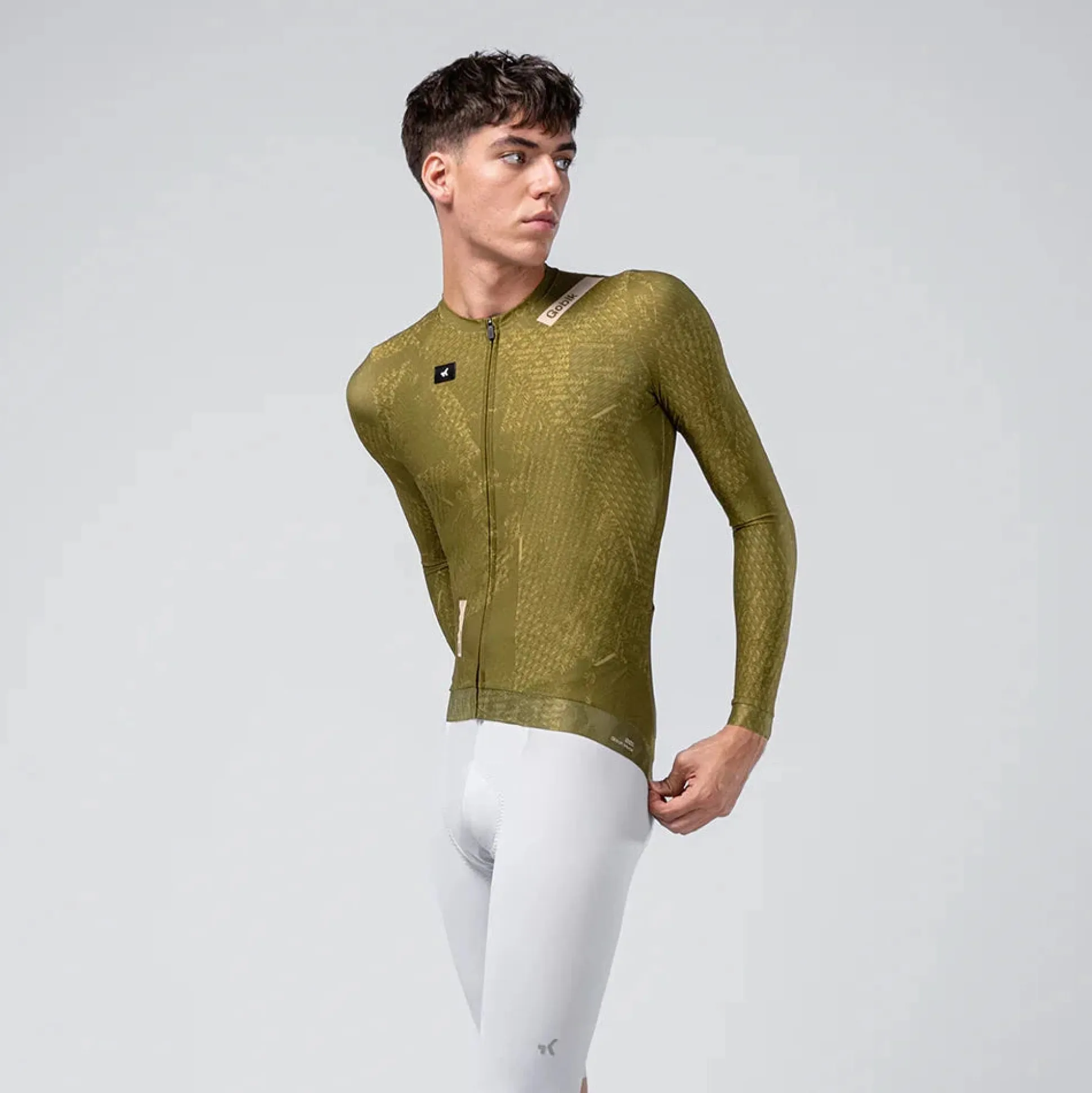 Maglia maniche lunghe Gobik Vanquish Data - Verde