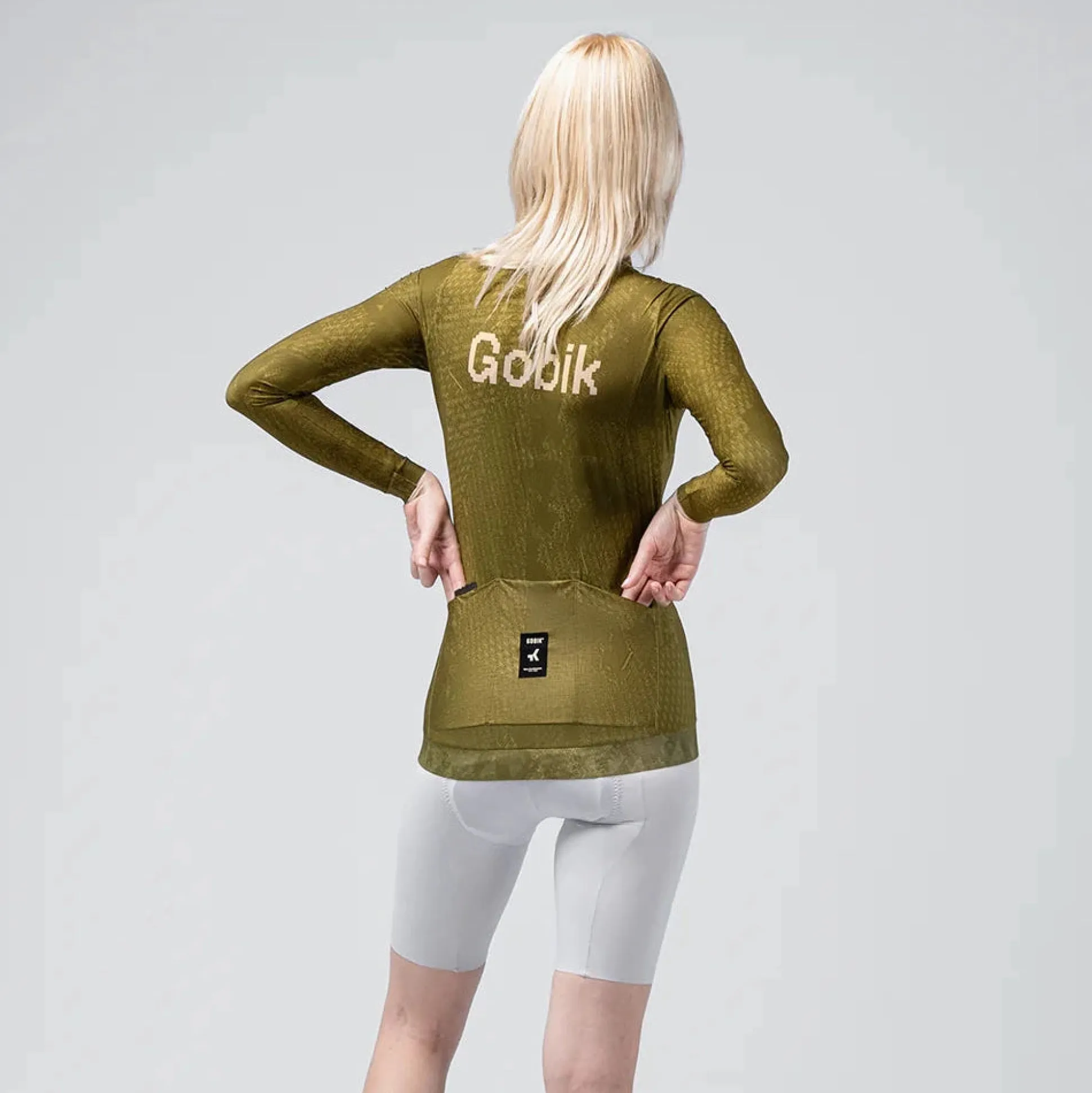 Maglia maniche lunghe Gobik Vanquish Data - Verde