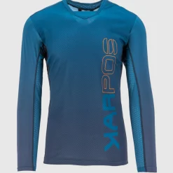 Maglia maniche lunghe Karpos Jump - Azzurro