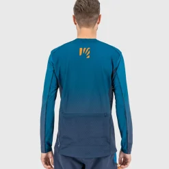 Maglia maniche lunghe Karpos Jump - Azzurro