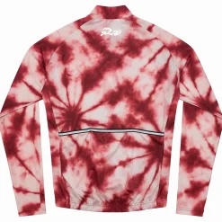 Maglia maniche lunghe 92Lab Factory Tye - Rosso