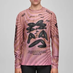 Maglia maniche lunghe Maap Spectrum Air - Rosa