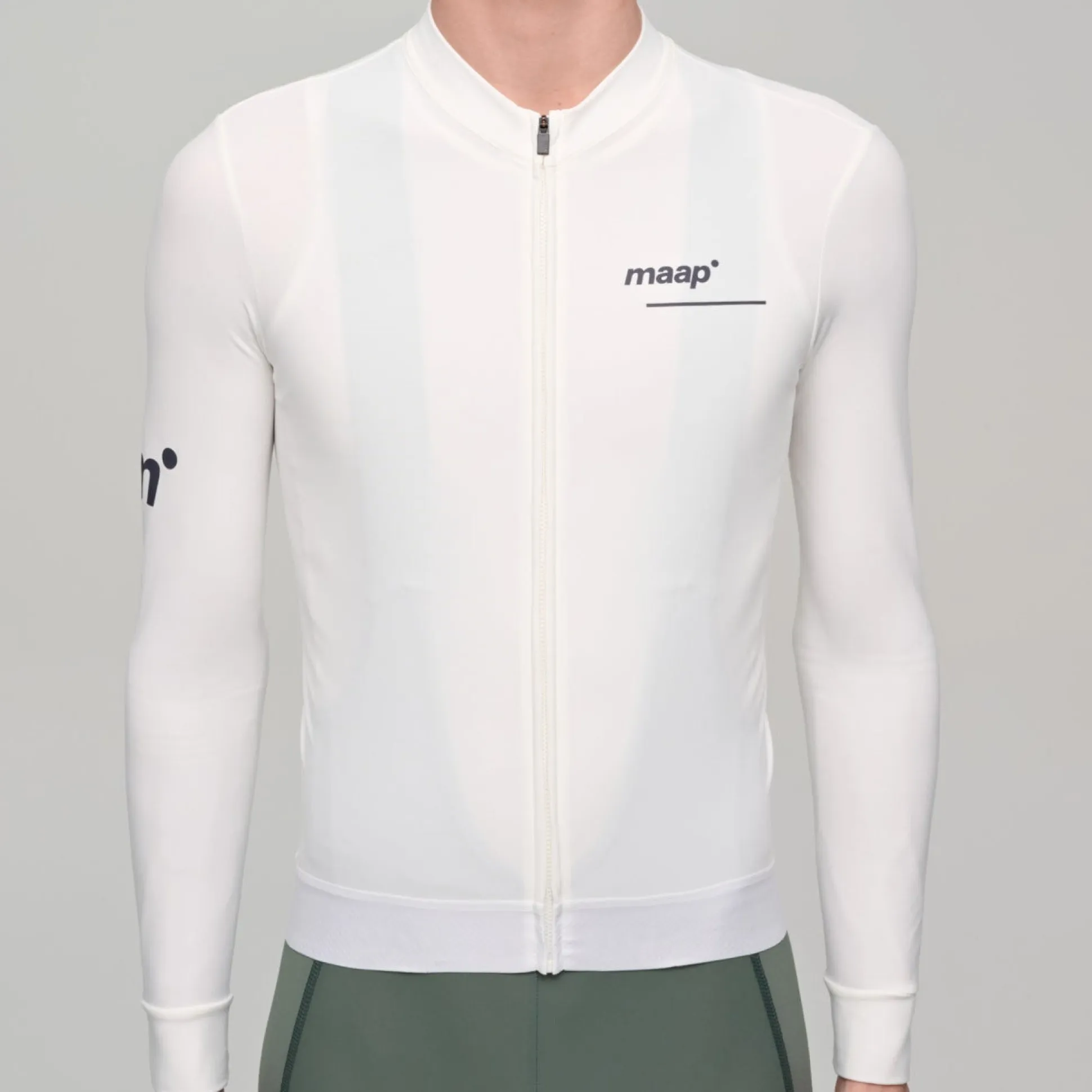Maglia maniche lunghe Maap Thermal Training - Bianco