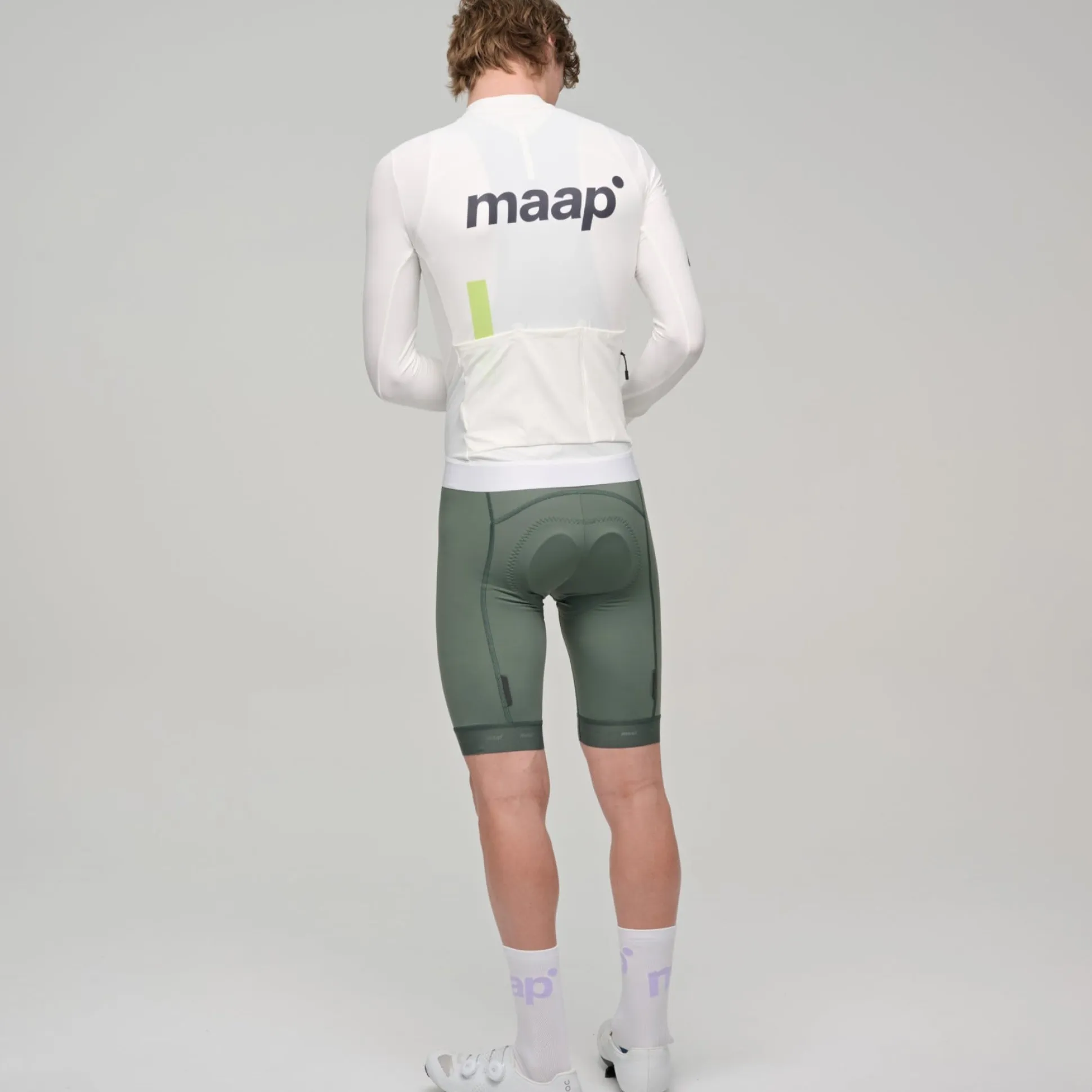 Maglia maniche lunghe Maap Thermal Training - Bianco