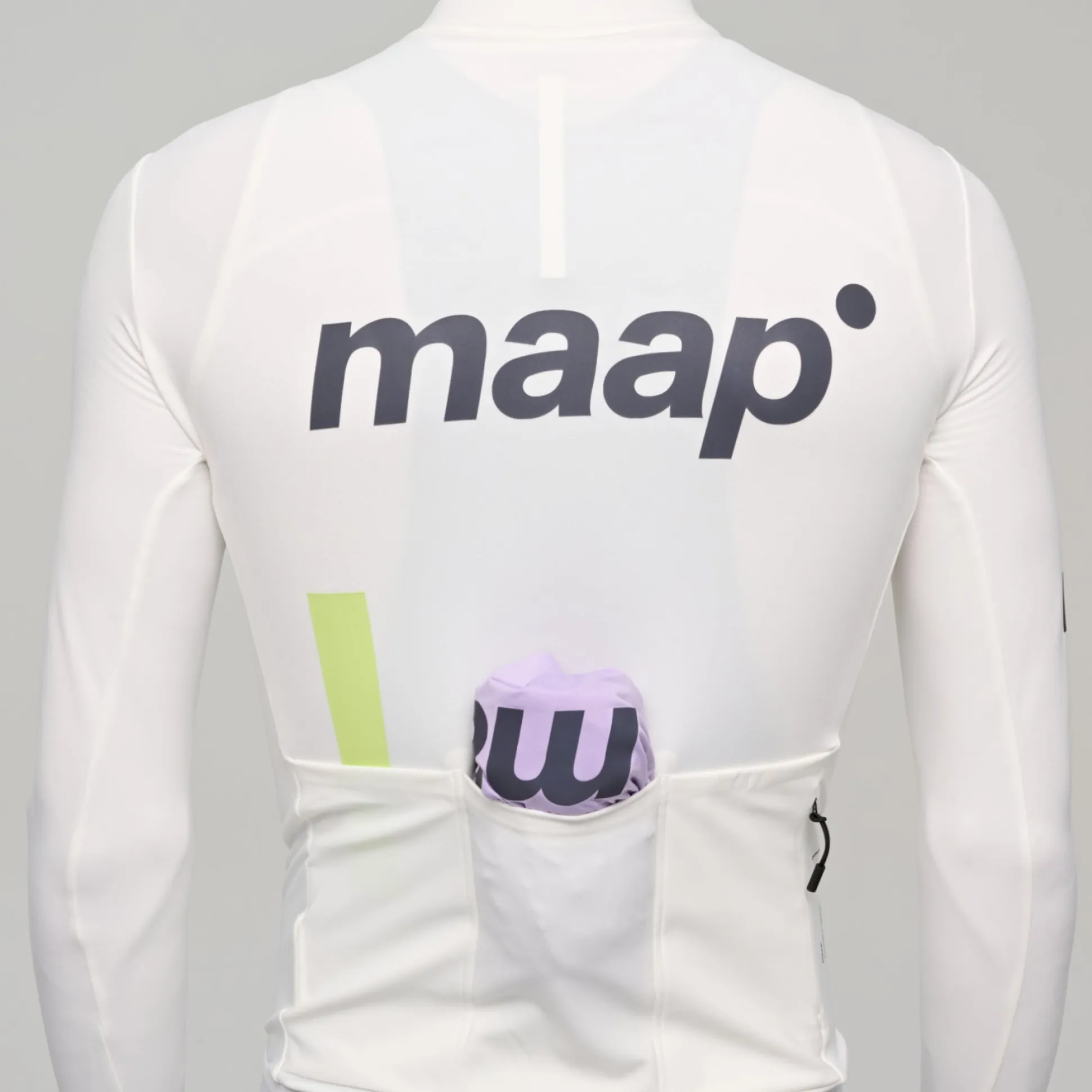 Maglia maniche lunghe Maap Thermal Training - Bianco