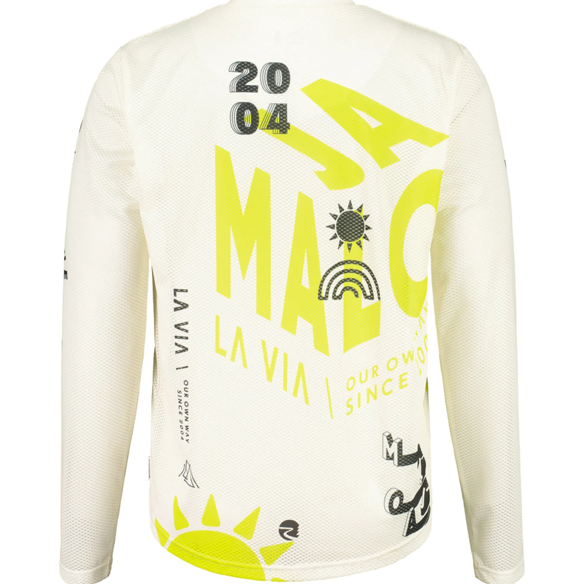 Maglia maniche lunghe Maloja WeissenbergM - Bianco
