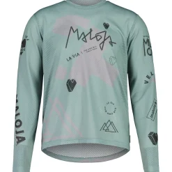Maglia maniche lunghe Maloja WeissenbergM - Verde