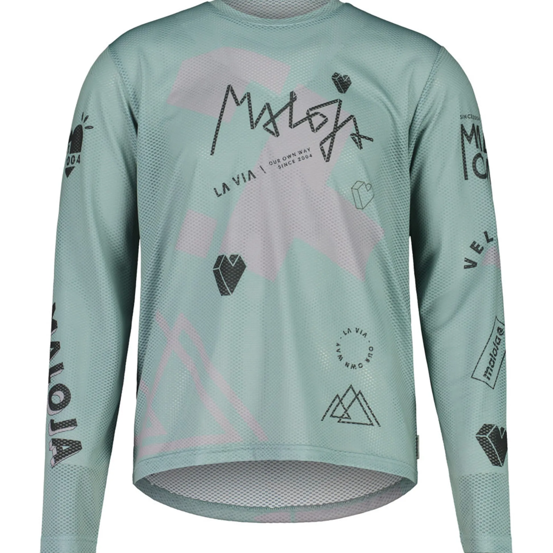 Maglia maniche lunghe Maloja WeissenbergM - Verde
