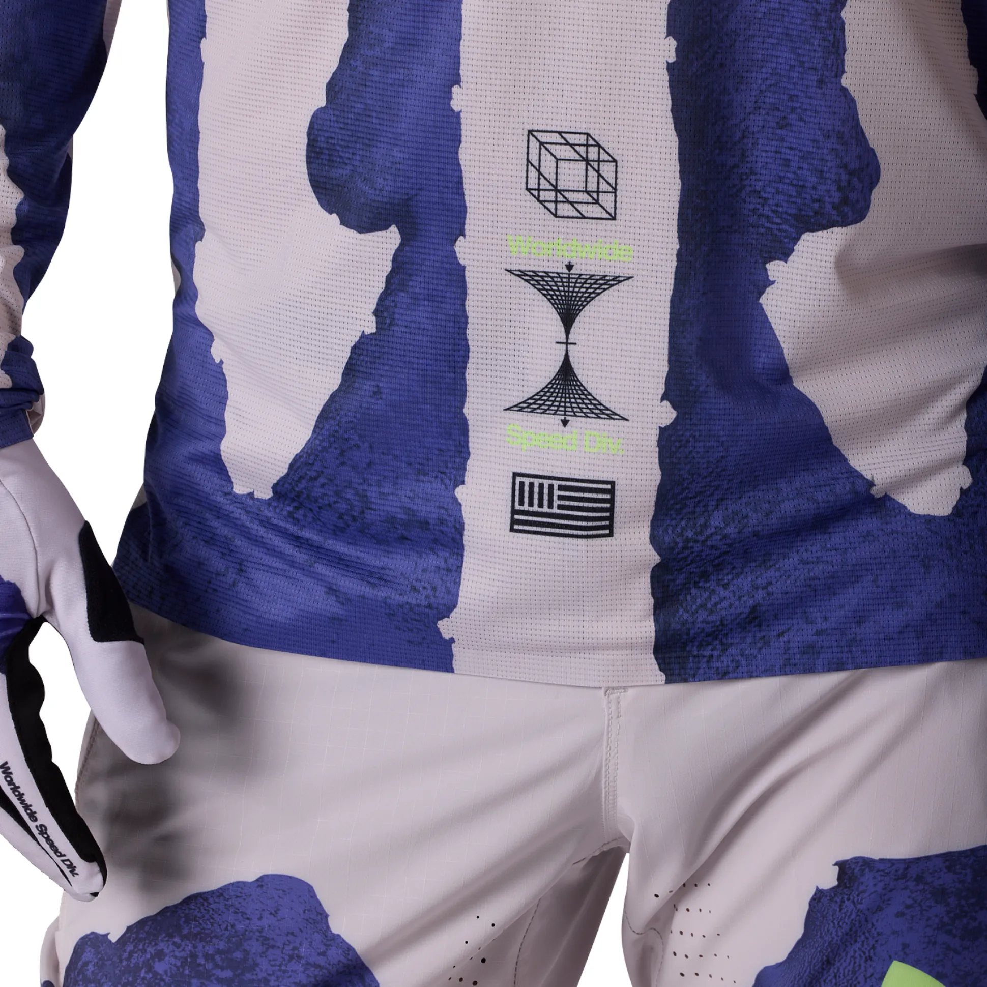 Maglia maniche lunghe mtb Fox Flexair Awareness - Multicolore