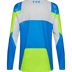 Maglia maniche lunghe mtb Fox Ranger Tactile - Azzurro