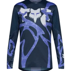 Maglia maniche lunghe mtb Fox Flexair Diffuse - Viola