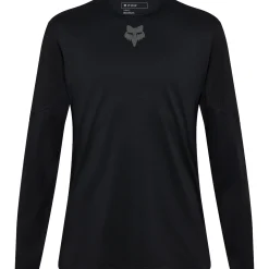 Maglia maniche lunghe mtb Fox Flexair - Nero