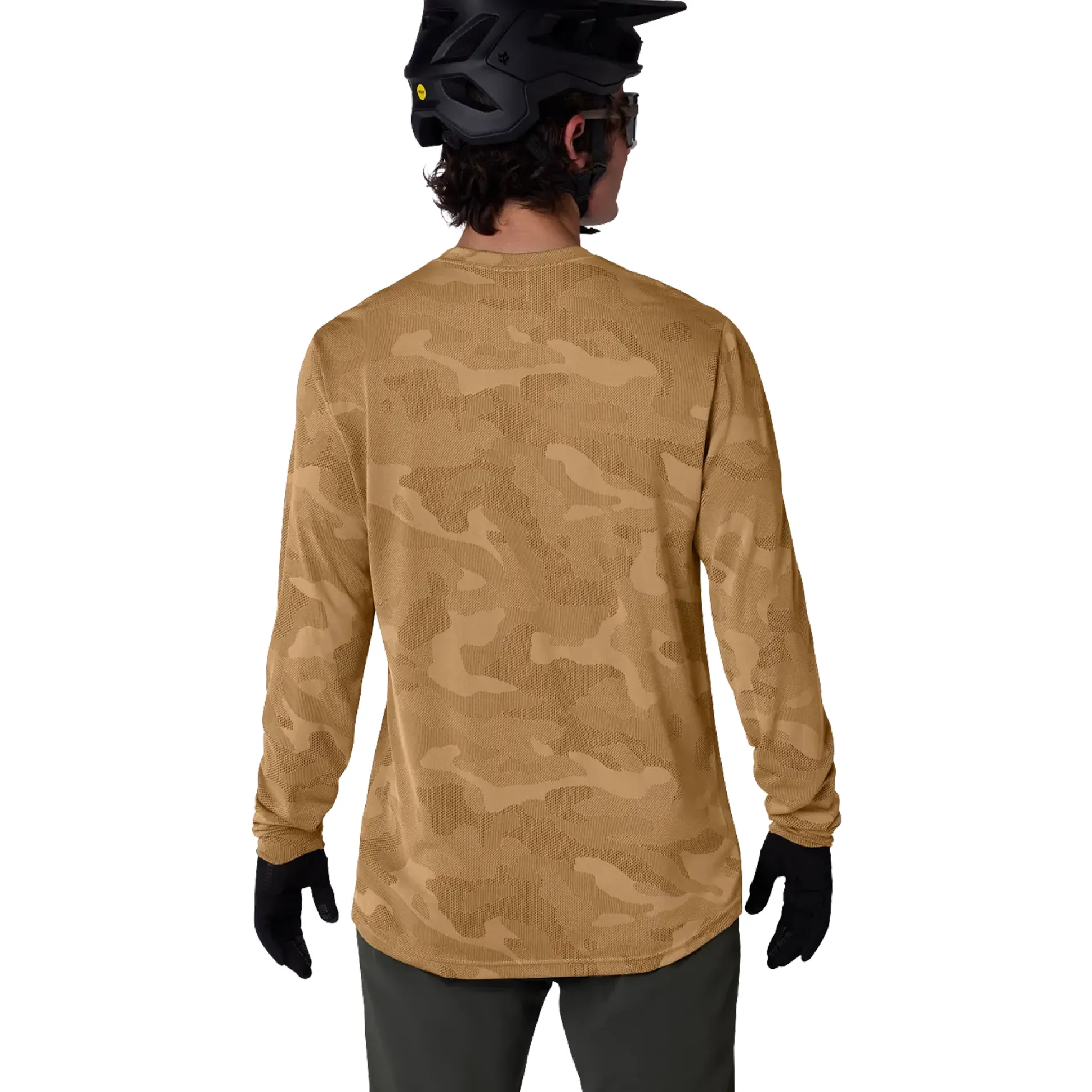 Maglia maniche lunghe mtb Fox Ranger TruDri - Marrone chiaro