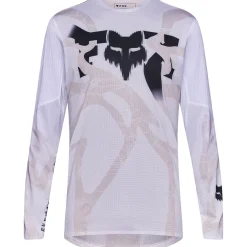 Maglia maniche lunghe mtb Fox Flexair Diffuse - Bianco