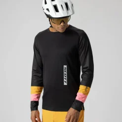 Maglia maniche lunghe mtb Scott Tuned - Nero