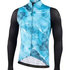 Maglia maniche lunghe Nalini Warm Mesh - Azzurro