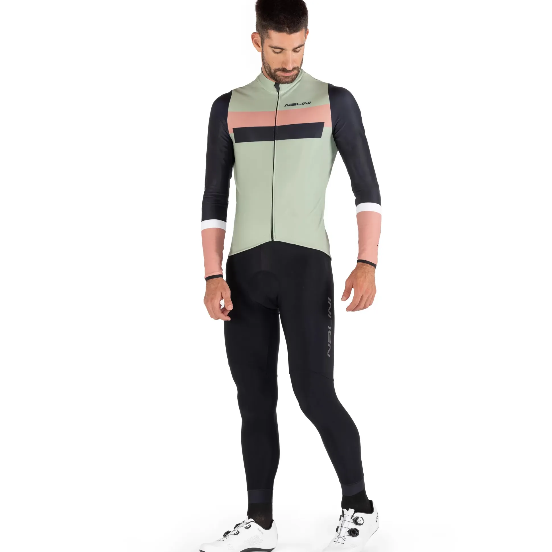 Maglia maniche lunghe Nalini Stelvio - Verde