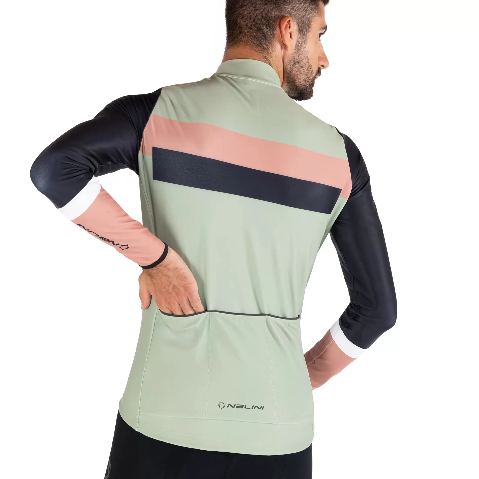 Maglia maniche lunghe Nalini Stelvio - Verde