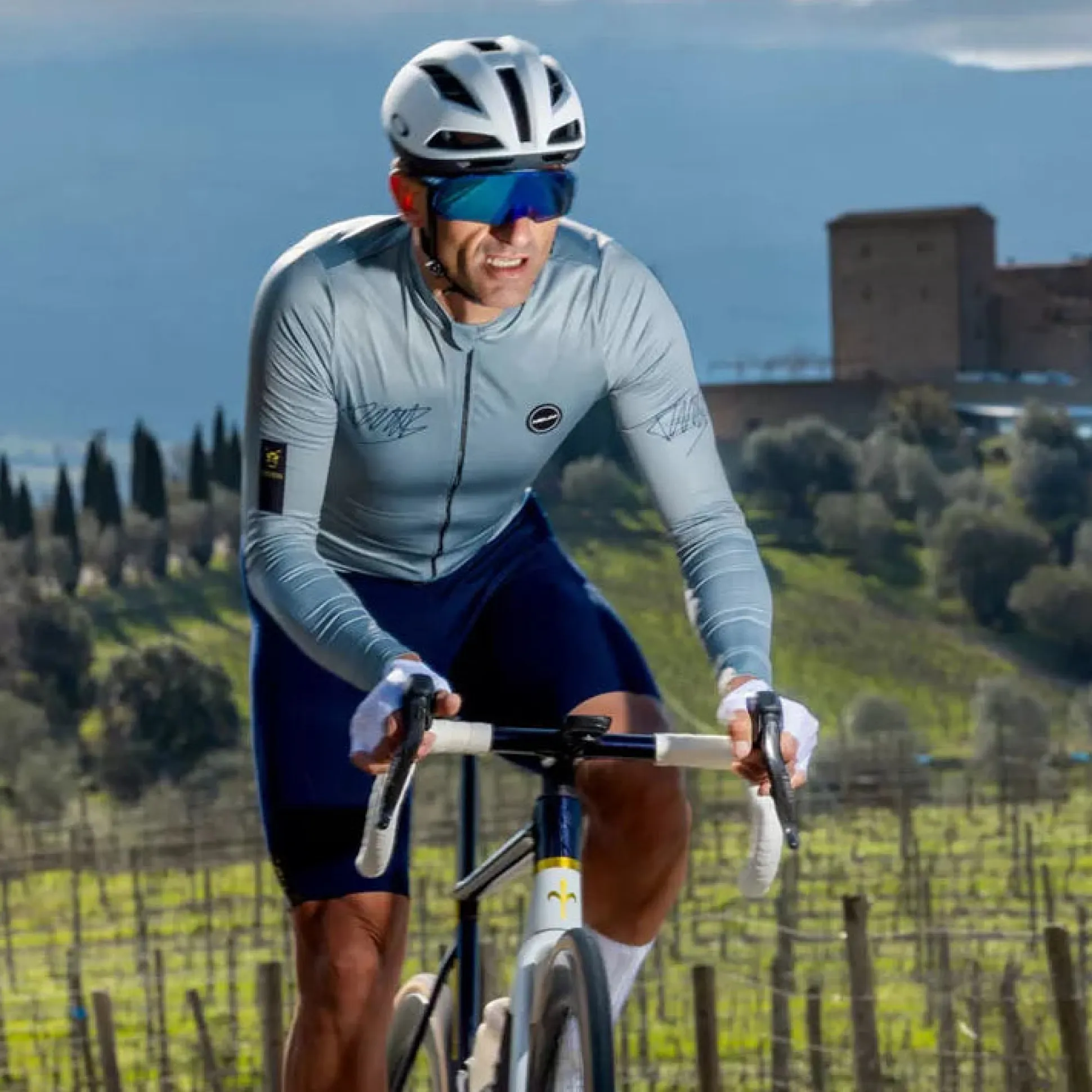 Maglia maniche lunghe Nalini Benna80 - Grigio