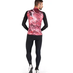 Maglia maniche lunghe Nalini Warm Mesh - Rosso