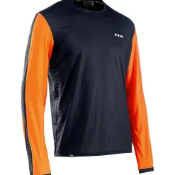 Maglia maniche lunghe Northwave XTrail - Nero arancio