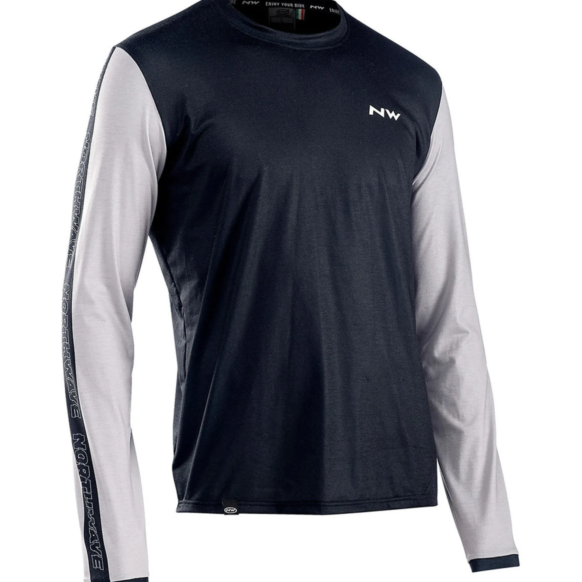 Maglia maniche lunghe Northwave XTrail - Nero bianco