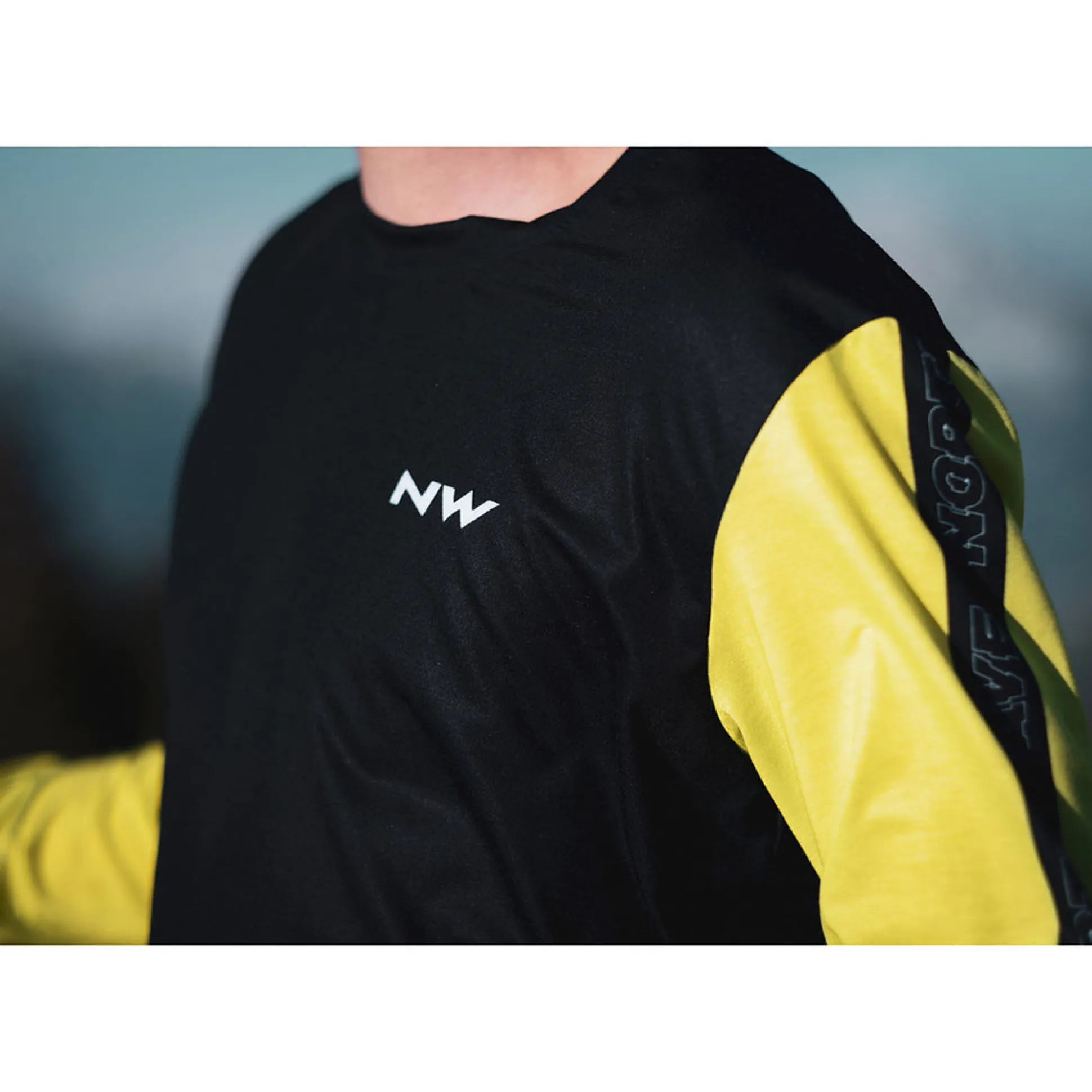 Maglia maniche lunghe Northwave XTrail - Nero lime
