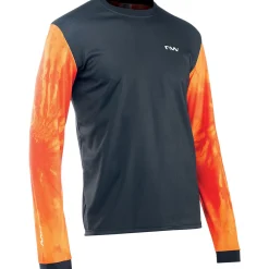 Maglia maniche lunghe Northwave Enduro - Arancio