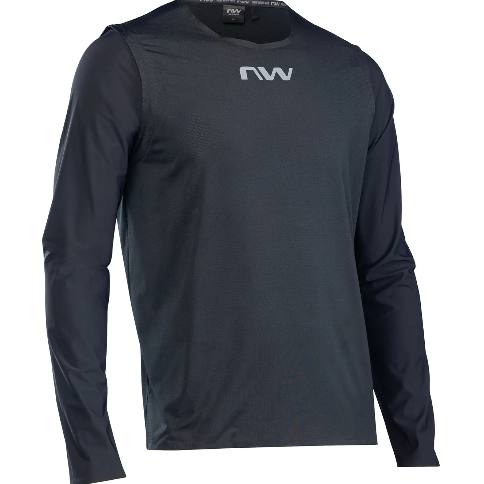 Maglia maniche lunghe Northwave Crew pro - Nero