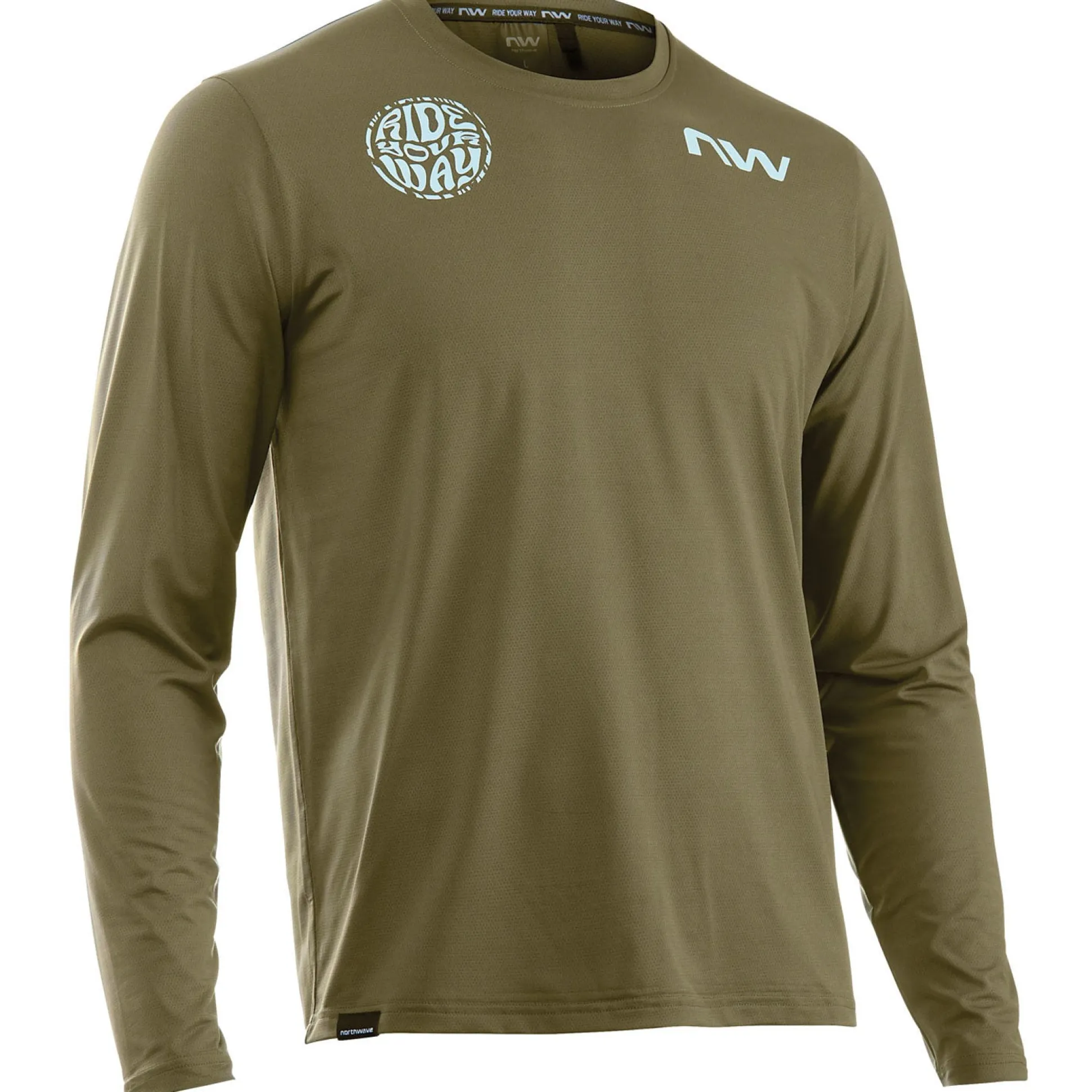 Maglia maniche lunghe Northwave XTrail 2 - Verde scuro