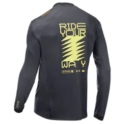 Maglia maniche lunghe Northwave Sharp - Nero verde