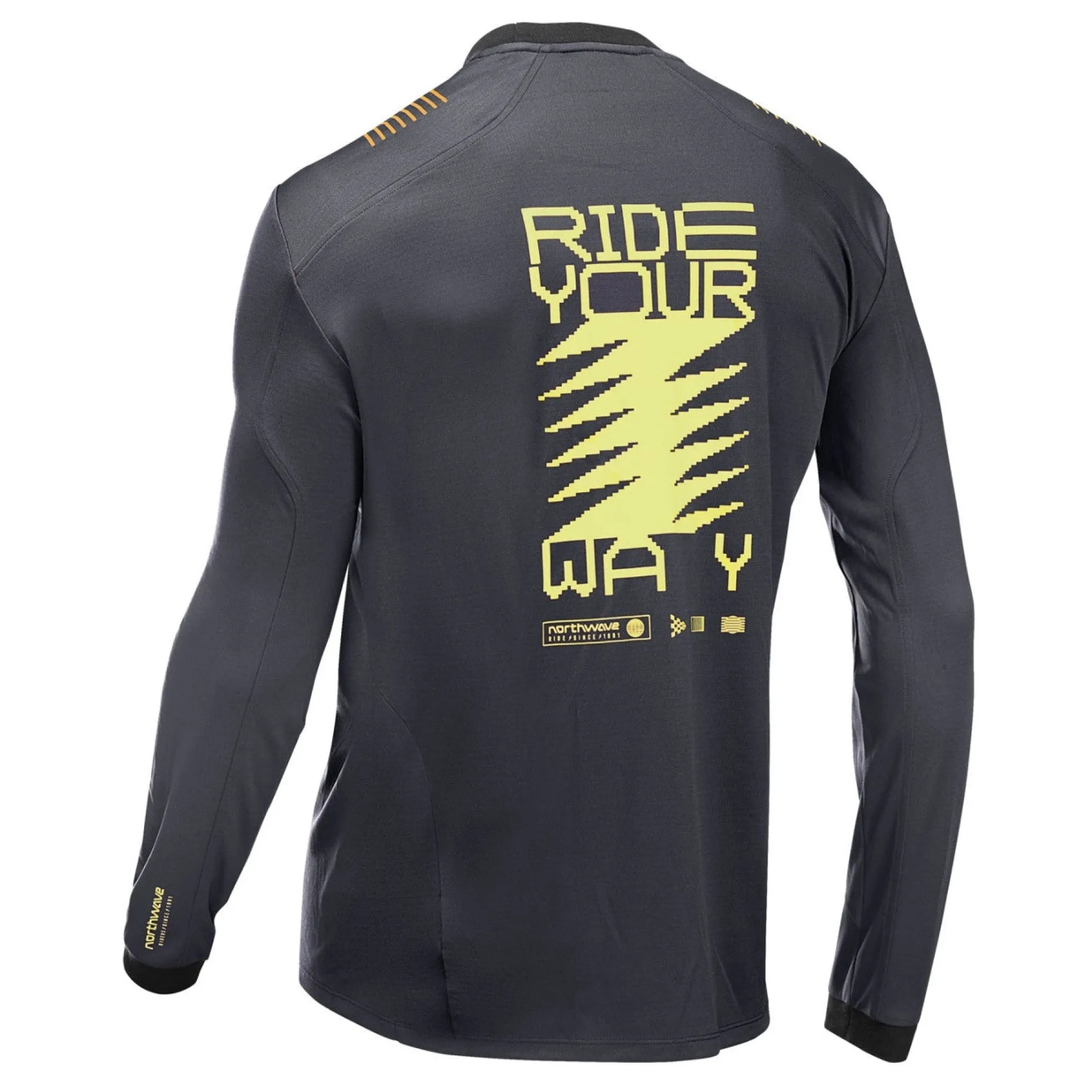 Maglia maniche lunghe Northwave Sharp - Nero verde